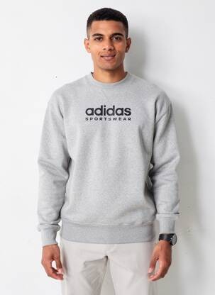 Hanorac elasticitate mâneci lungi gri ADIDAS bărbat