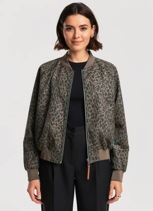 Geacă buzunare maro SCOTCH & SODA femeie