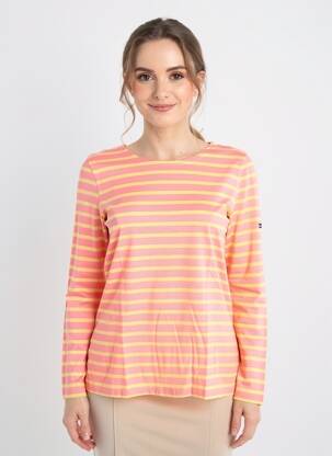 Tricou mâneci lungi mâneci lungi roz SAINT JAMES femeie