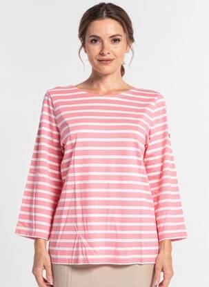 Tricou mâneci 3/4 mâneci 3/4 roz SAINT JAMES femeie