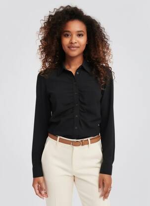Cămașă mâneci lungi mâneci lungi negru ONLY femeie