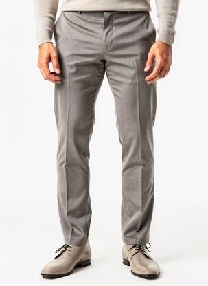 Pantalon slim elasticitate mărime normală gri BRUCE & BUTLER  bărbat