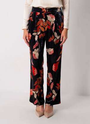 Pantalon drept elasticitate mărime normală negru MOLLY BRACKEN femeie