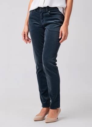 Pantalon slim elasticitate mărime normală albastru NOTIFY femeie