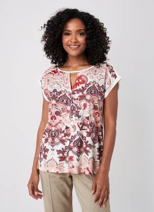 Tricou alb S.OLIVER femeie