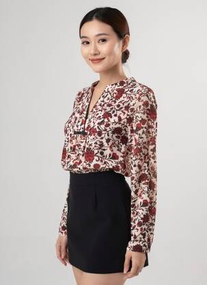 Top ecru DIANE LAURY femeie