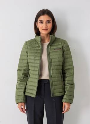 Geacă matlasată kaki SUPERDRY femeie