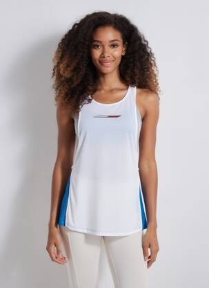 Maiou sport multisport fără mâneci albastru TOMMY HILFIGER femeie