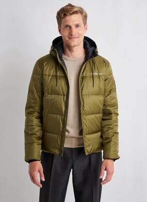 Geacă matlasată verde CALVIN KLEIN bărbat