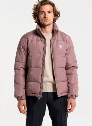 Geacă matlasată guler col înalt maro ADIDAS bărbat