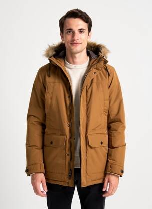 Parka maro JACK & JONES bărbat