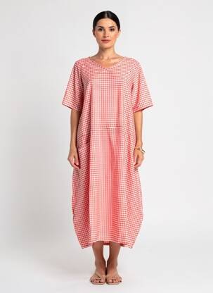Rochie lungă roșu G!OZE femeie