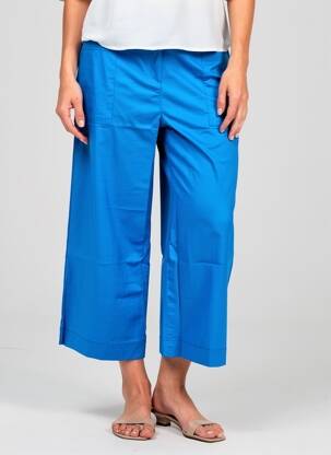 Pantalon 7/8 albastru MALOKA femeie