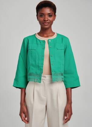 Jachete casual verde MALOKA femeie