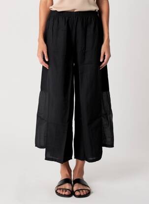 Pantalon 7/8 negru G!OZE femeie