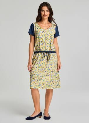 Rochie midi albastru PAUL BRIAL femeie