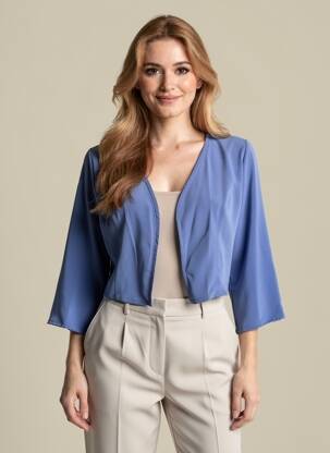 Bolero albastru PAUL BRIAL femeie