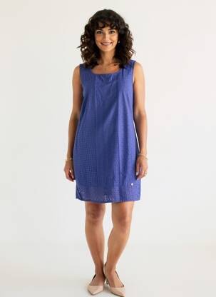 Rochie scurtă violet PAUL BRIAL femeie