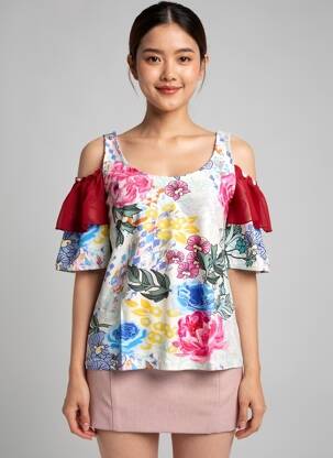 Tricou roz PAUL BRIAL femeie