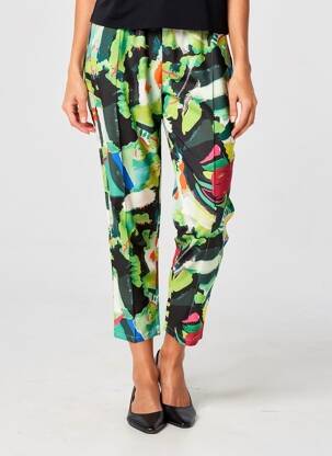 Pantalon 7/8 negru G!OZE femeie