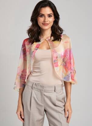 Bolero roz PAUL BRIAL femeie