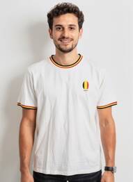 Tricou alb ZEB STYLE LAB  bărbat