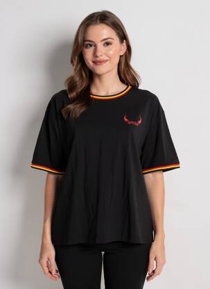 Tricou negru ZEB STYLE LAB  femeie