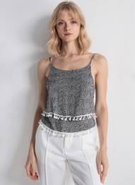 Top negru MOLLY BRACKEN femeie