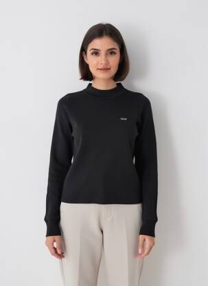 Hanorac guler rotund negru LEVI'S femeie