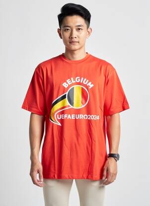 Tricou roșu ONLY&SONS bărbat
