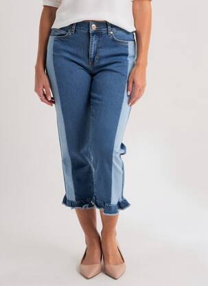 Pantalon 7/8 albastru MAURICE femeie