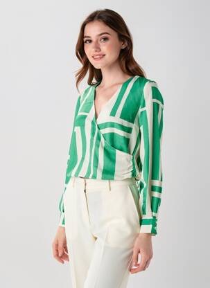 Cămașă verde VERO MODA femeie
