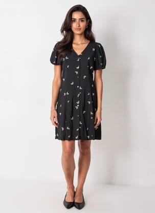Rochie scurtă negru ONLY femeie