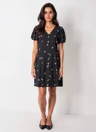 Rochie scurtă negru ONLY femeie