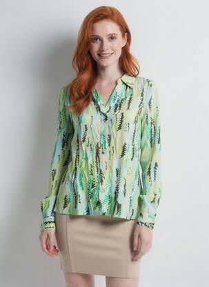 Cămașă verde VERO MODA femeie