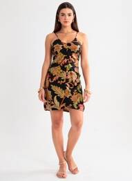 Rochie scurtă negru MANGO femeie