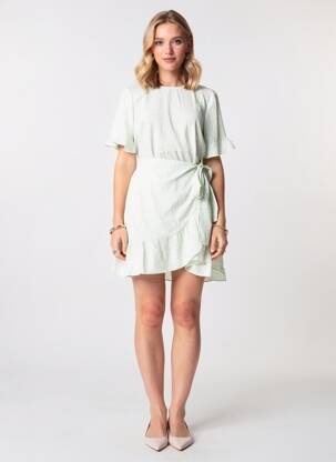 Rochie scurtă verde VERO MODA femeie