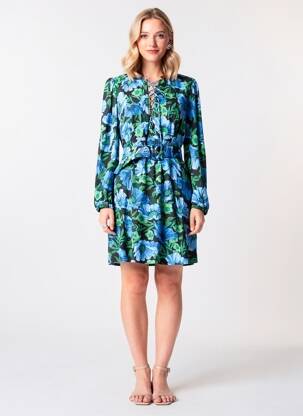 Rochie midi negru MANGO femeie