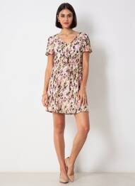 Rochie scurtă roz VERO MODA femeie