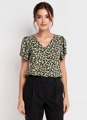 Cămașă verde VERO MODA femeie