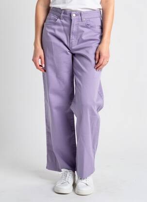 Pantalon drept violet ONLY femeie