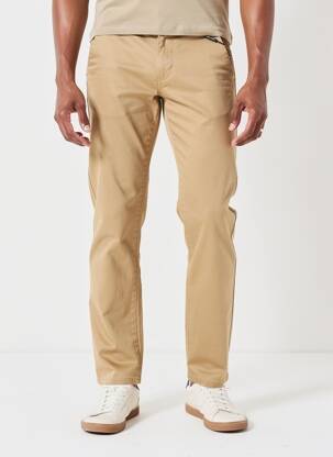 Pantalon drept bej BRUCE & BUTLER  bărbat