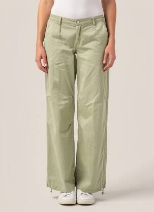 Pantalon evazat verde TALLY WEIJL femeie