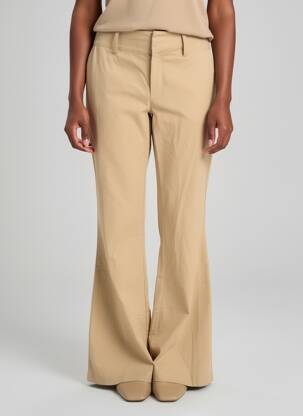 Pantalon evazat bej DAISY STREET femeie
