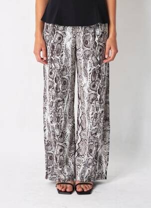 Pantalon evazat multicolor HAILYS femeie