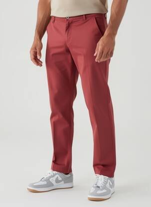Pantalon chino roșu SHINE bărbat