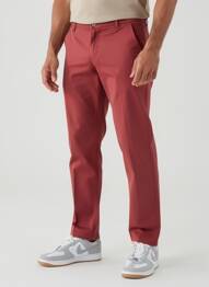 Pantalon chino roșu SHINE bărbat