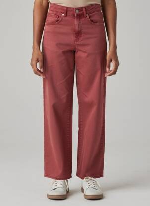 Pantalon drept roșu ONLY femeie