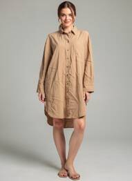 Rochie midi maro ONLY femeie