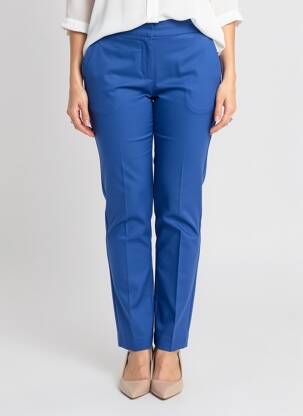 Pantalon chino albastru MORGAN femeie